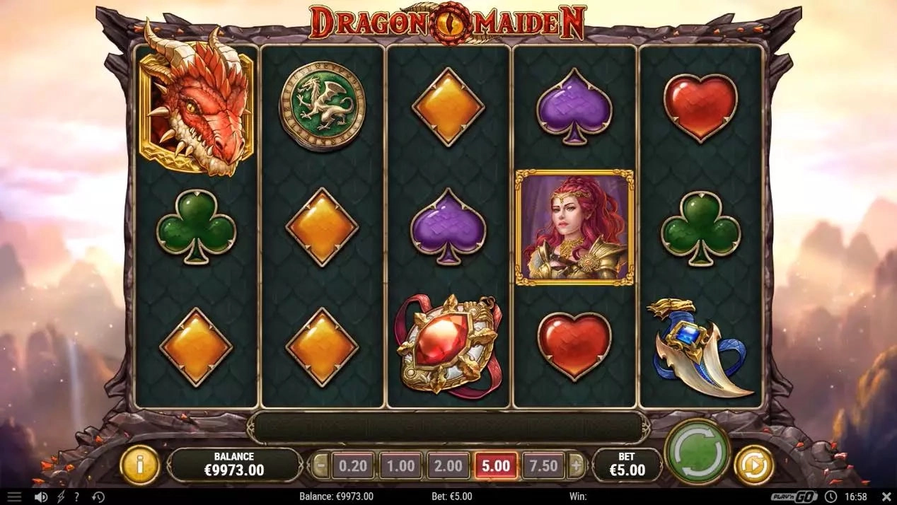 Play Dragon Maiden - Free casino game