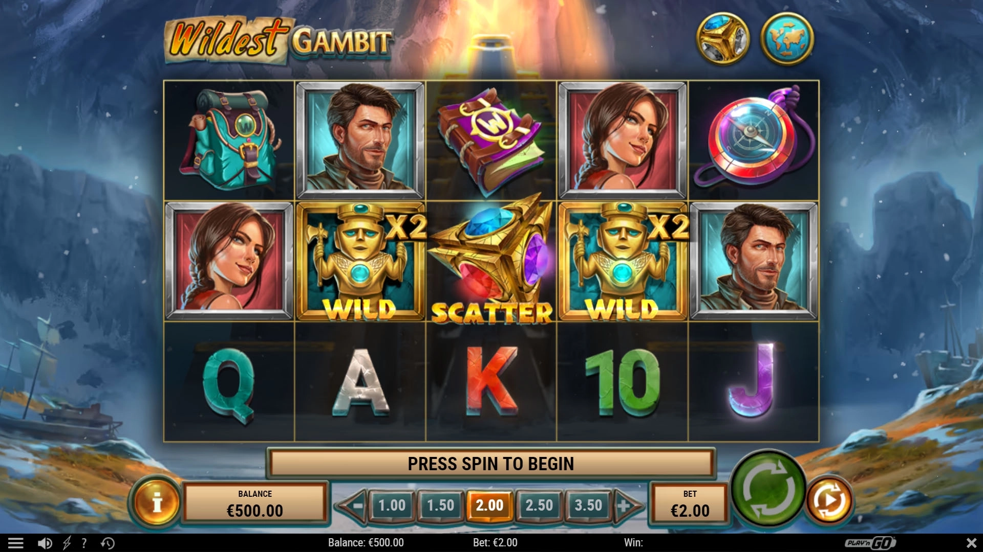 Play Wildest Gambit - Free casino game